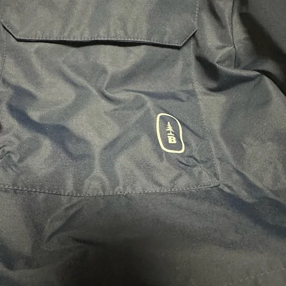 Bass Outdoor Water resistance unisex navy jacket Size L - Picture 13 of 15